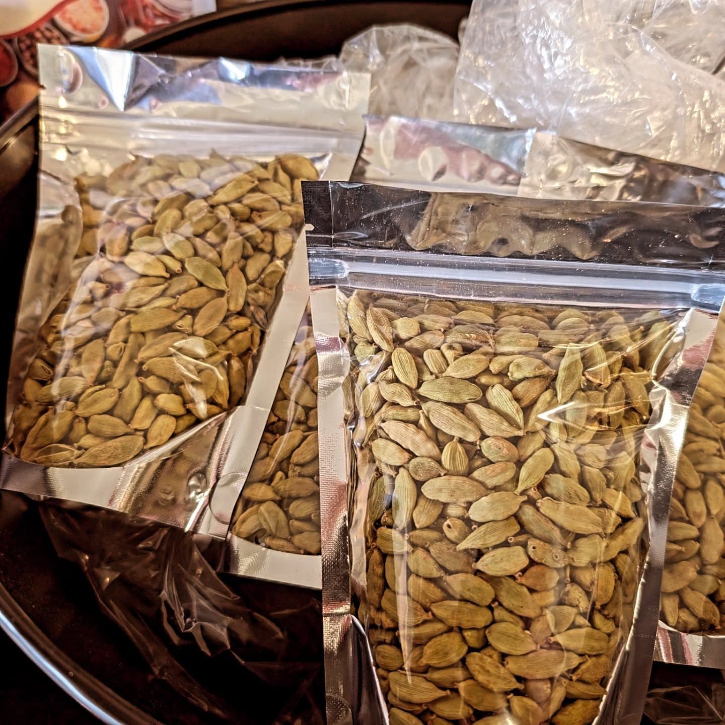 Products on the shelves at Dama Rose International Food Market
