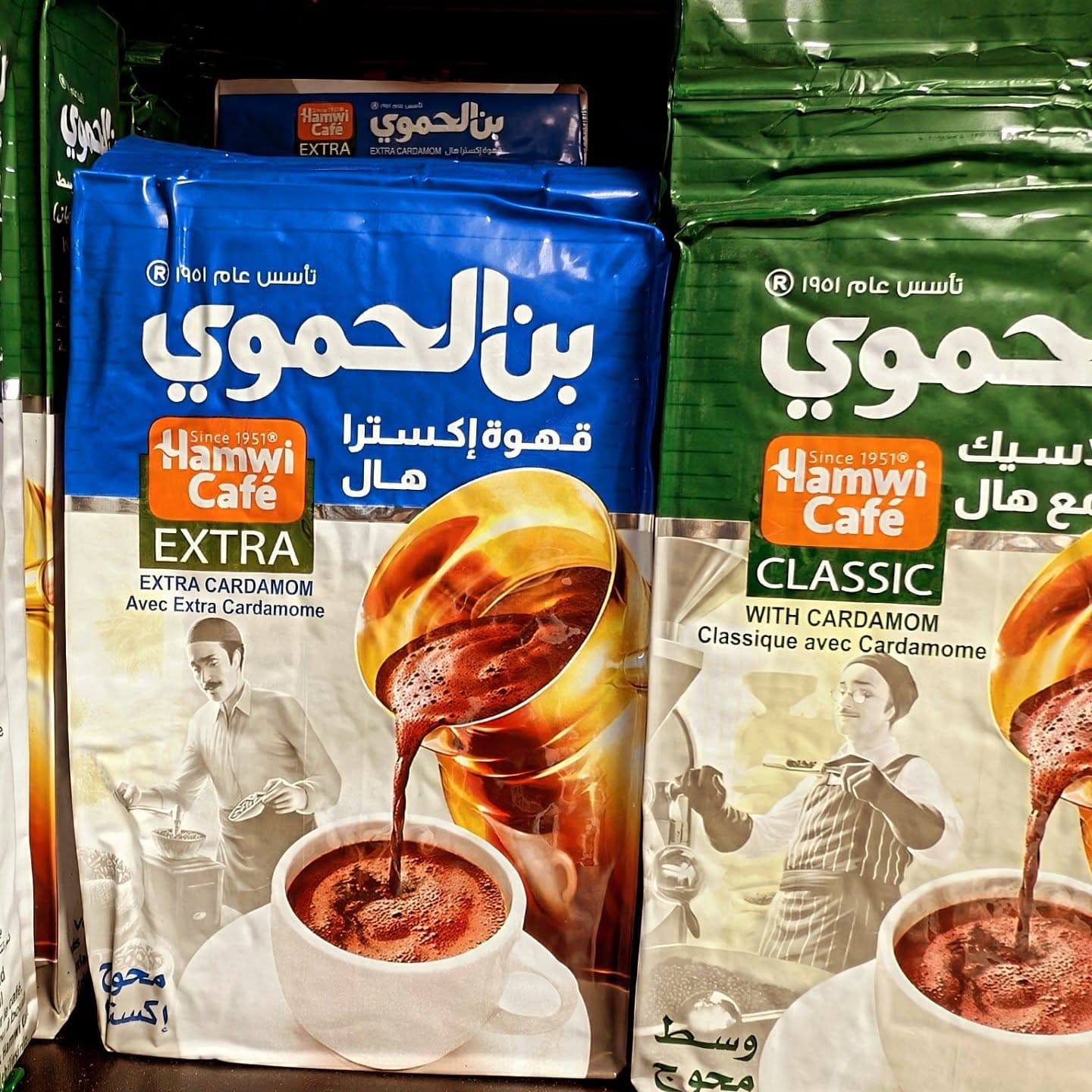 Imported grocery products stocked at Dama Rose