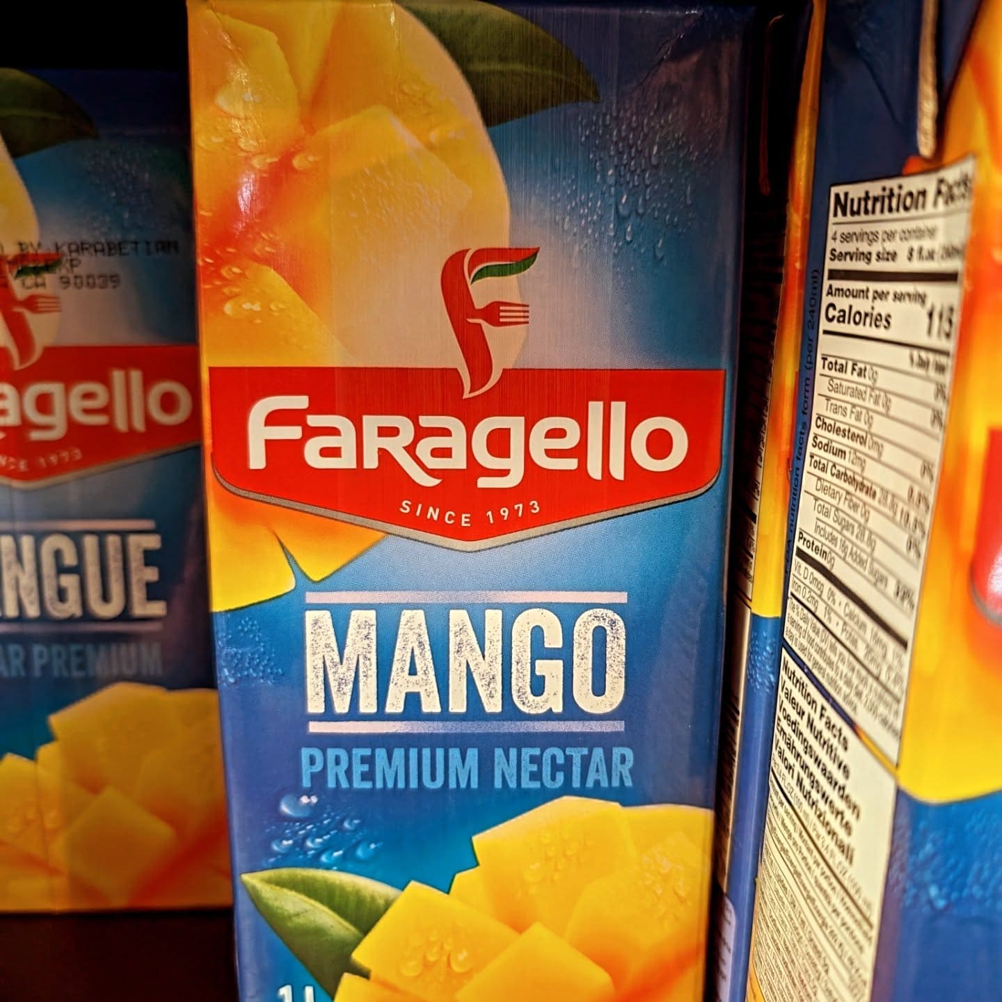 Imported grocery products stocked at Dama Rose